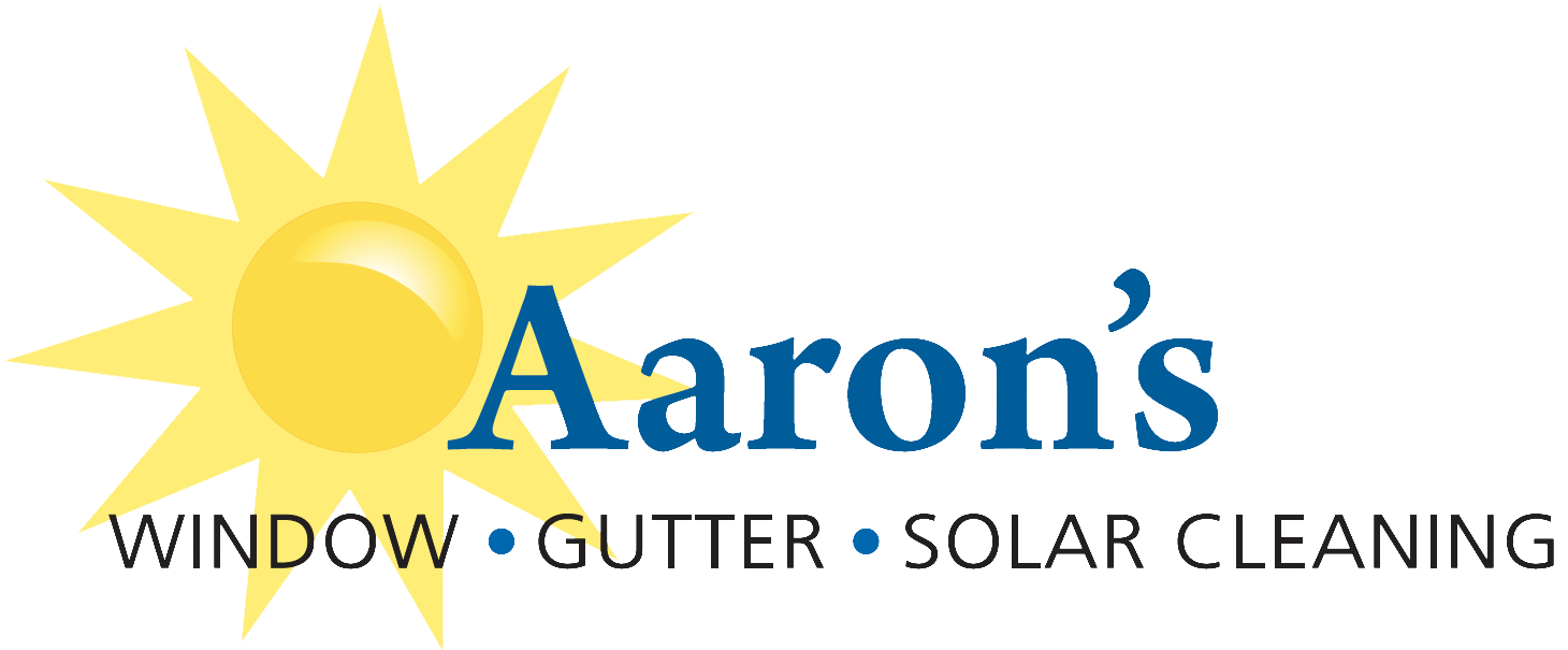 Aaron's Window, Gutter & Solar Cleaning Logo